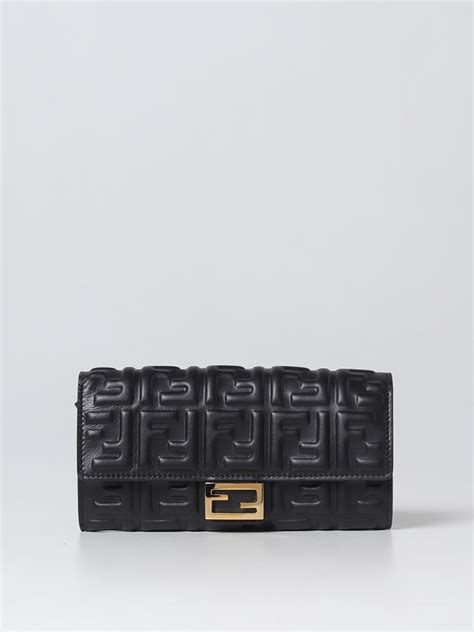 portafoglio fendi yoox|FENDI Women's Handbags .